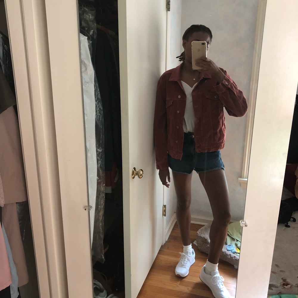 Dusty Rose Corduroy Jacket